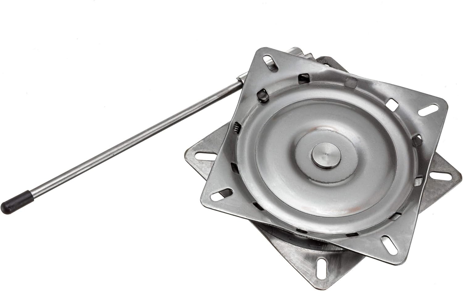 Garelick 75120 Locking Stainless Steel Seat Swivel – 360 Degree Marine Seat Base with Locking Rotation and Standard Mount Pattern - Image 2