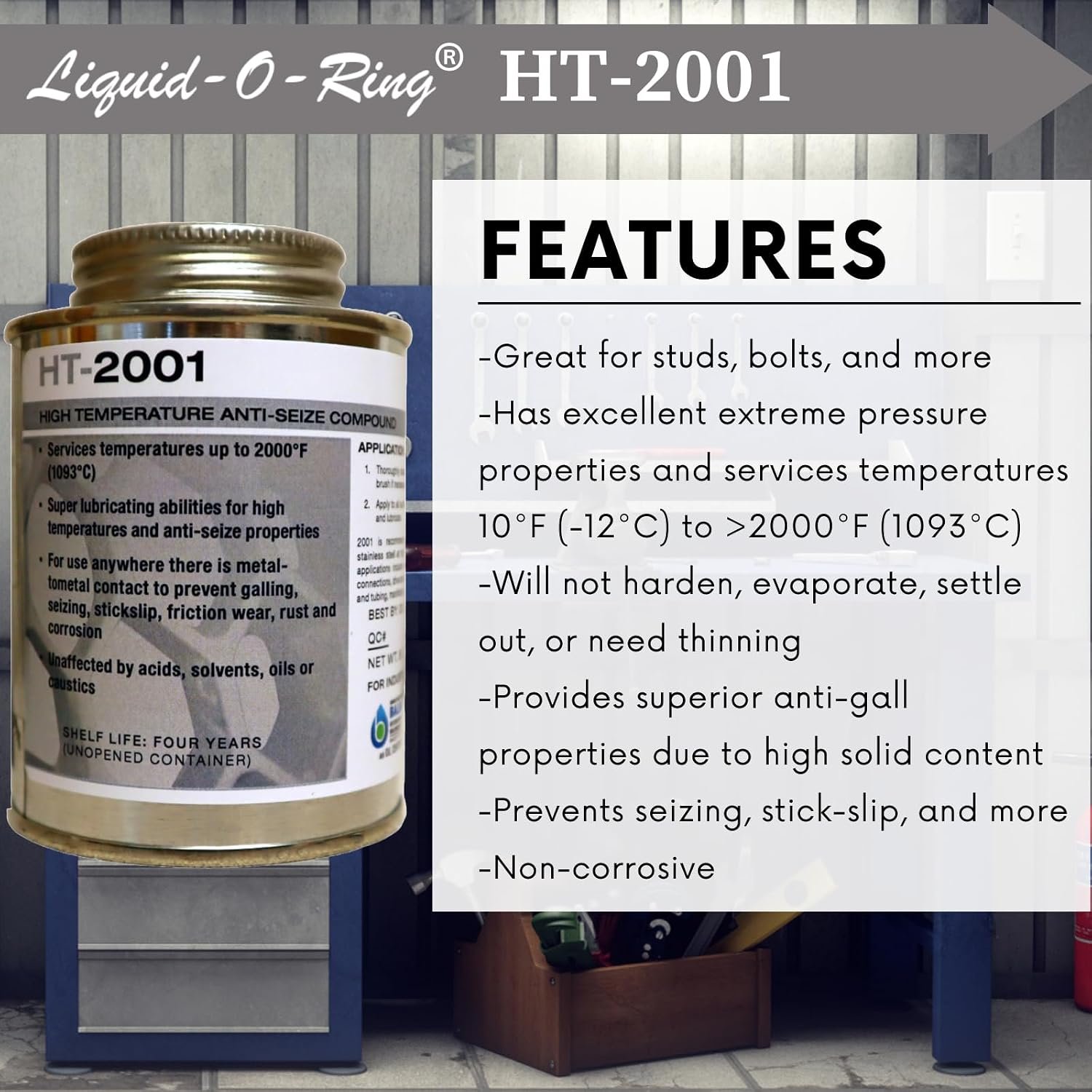 Liqui Moly 2012 LM 508 Anti-Seize Compound – High-Temperature Assembly Paste for Threaded Fasteners and Metal Components - Image 2