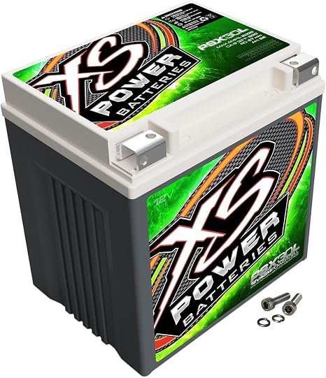 XS Power PSX30L AGM Powersports Battery – Group 30L 12V Deep Cycle Design with 2000 Max Amps and 57-Minute Reserve Capacity
