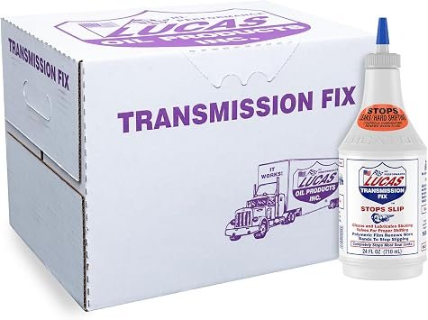 Lucas Oil 10009 Transmission Fix – 24 oz Non-Solvent Automatic Transmission Additive for Slip, Shift & Wear Protection