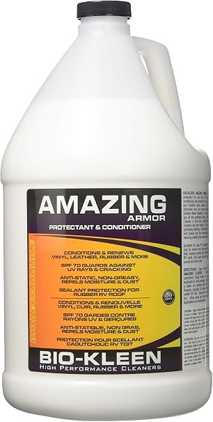 Bio-Kleen M00209 Amazing Armor – 1 Gallon Protective Surface Dressing for Vinyl, Rubber, and Plastic Trim