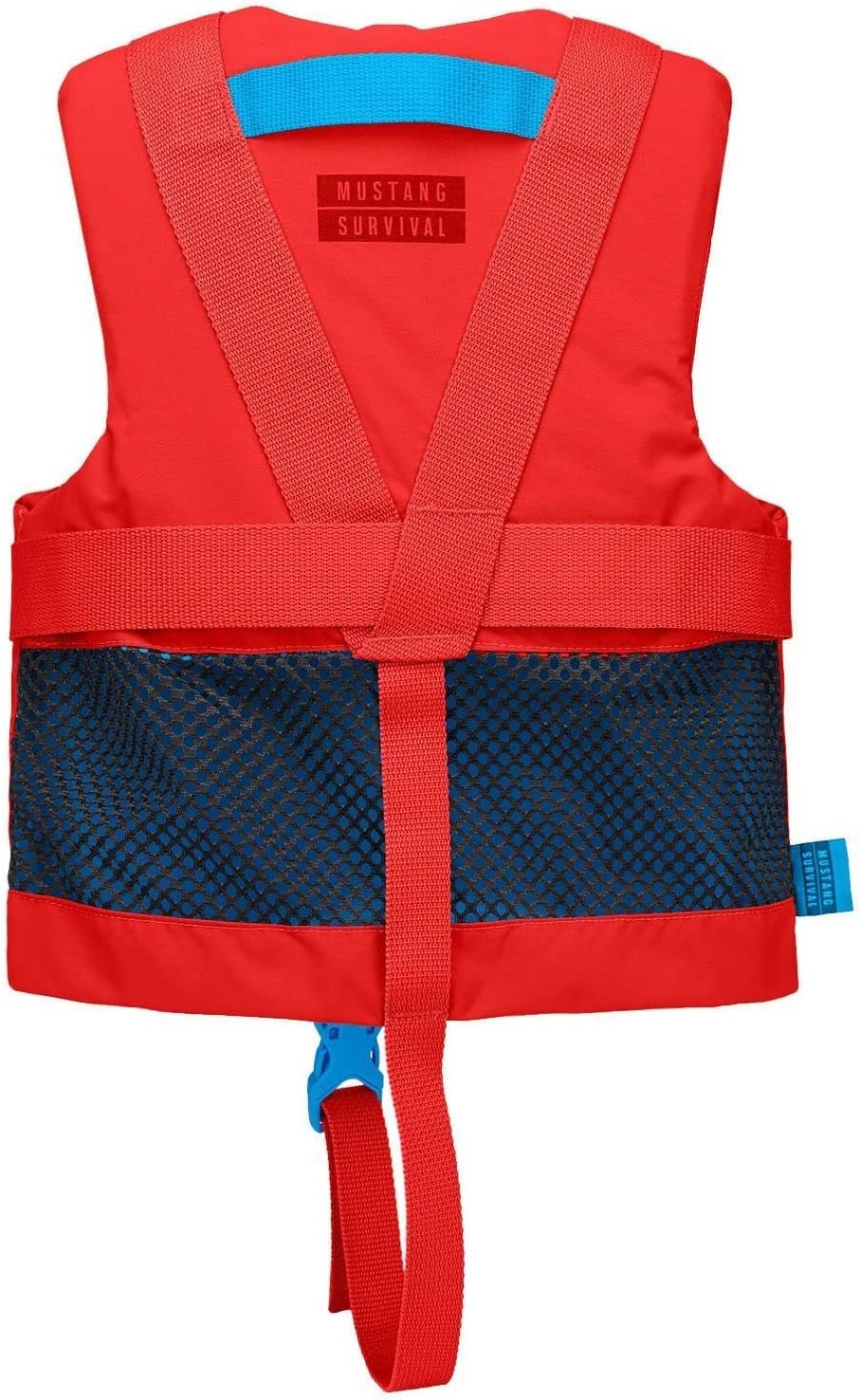 Mustang Survival MV3565277 REV Child Life Vest – Red Child Personal Flotation Device for Recreational Boating - Image 2
