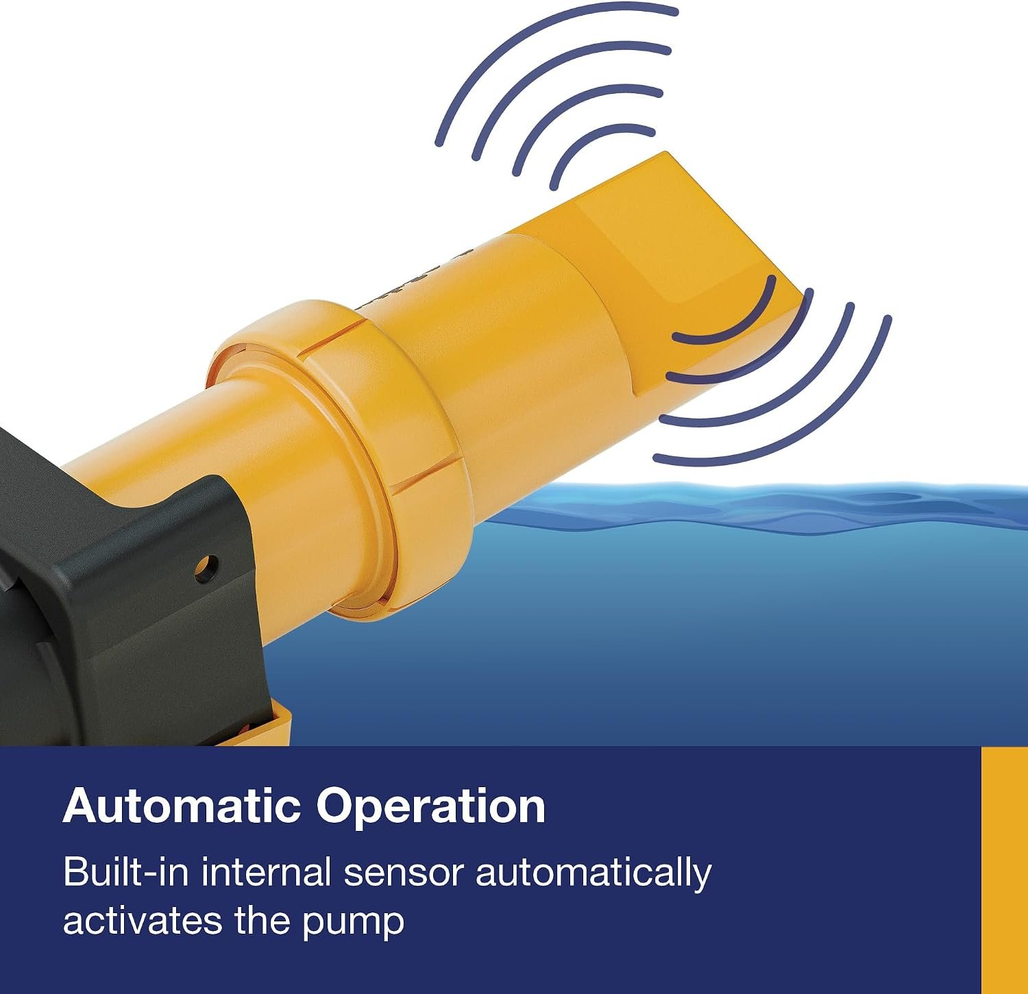 Whale SS5212 Supersub Smart Bilge Pump – 12V Automatic Electronic Marine Pump with Intelligent Water Sensing - Image 2