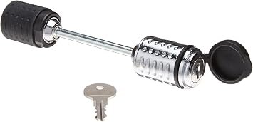 C.T. Johnson RC4 2-1/2in Coupler Lock – Stainless Steel Trailer Latch Lock for Heavy-Duty Couplers