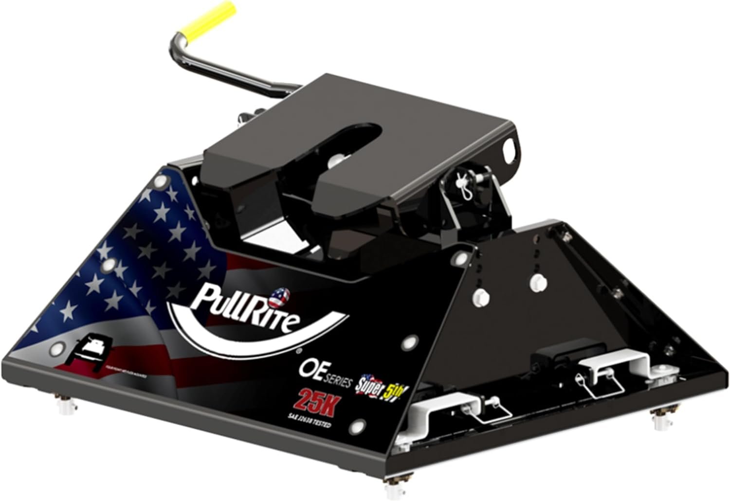PullRite 1600 OE Puck Series Super 5th Fifth Wheel Hitch – 25,000 lb Tow Rating – Fits 2016-2019 Chevy/GMC OE Puck Long Bed Trucks