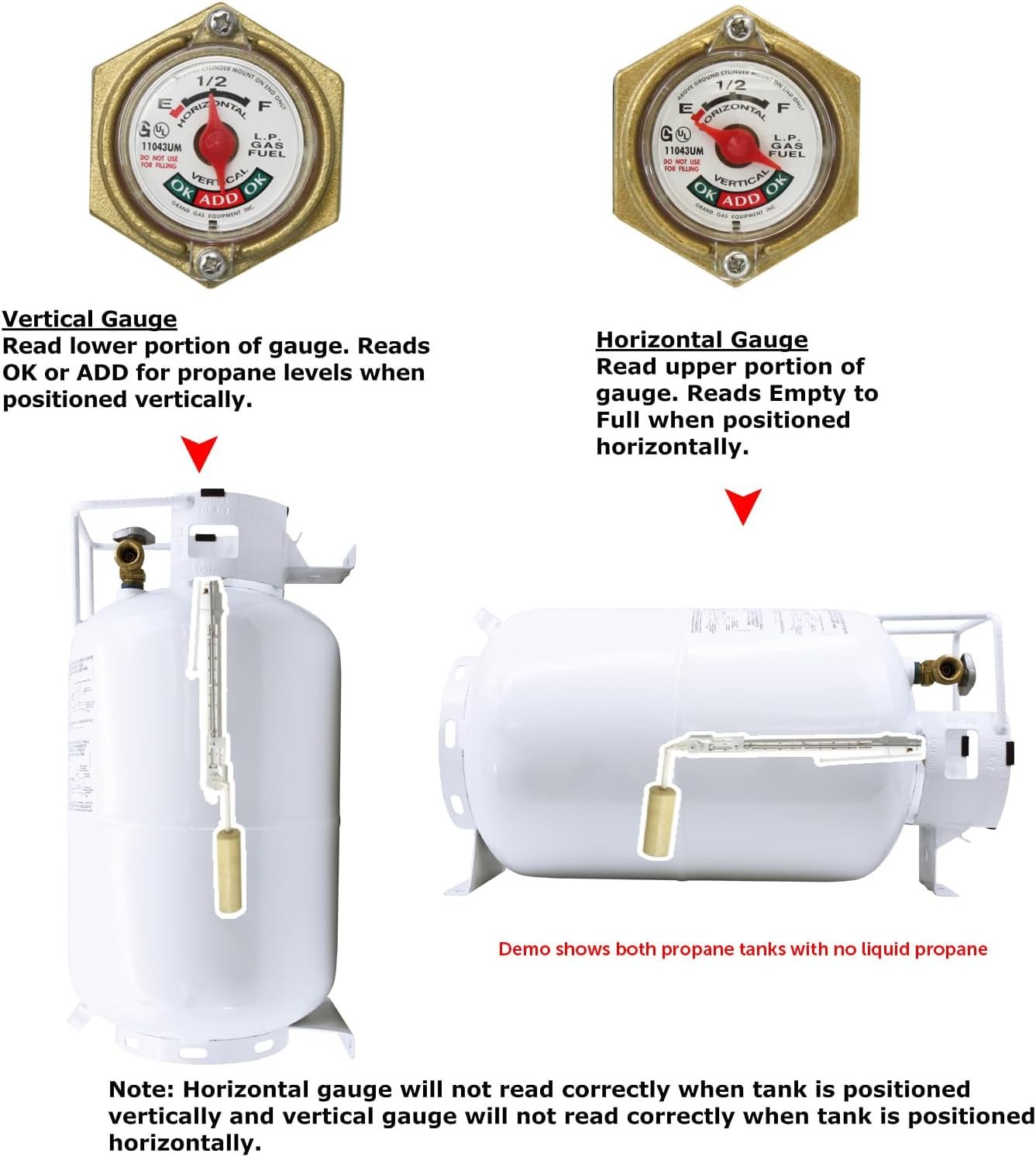 Flame King YSN301HZL 30 lb Horizontal Propane Cylinder – DOT-Approved Steel LP Tank with Horizontal Mount Design - Image 5