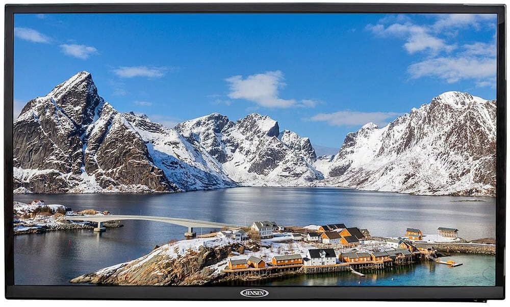 ASA JTV2423DCS 24in 12V Smart RV TV – Wall Mount LED Television with Bluetooth and HDMI Inputs