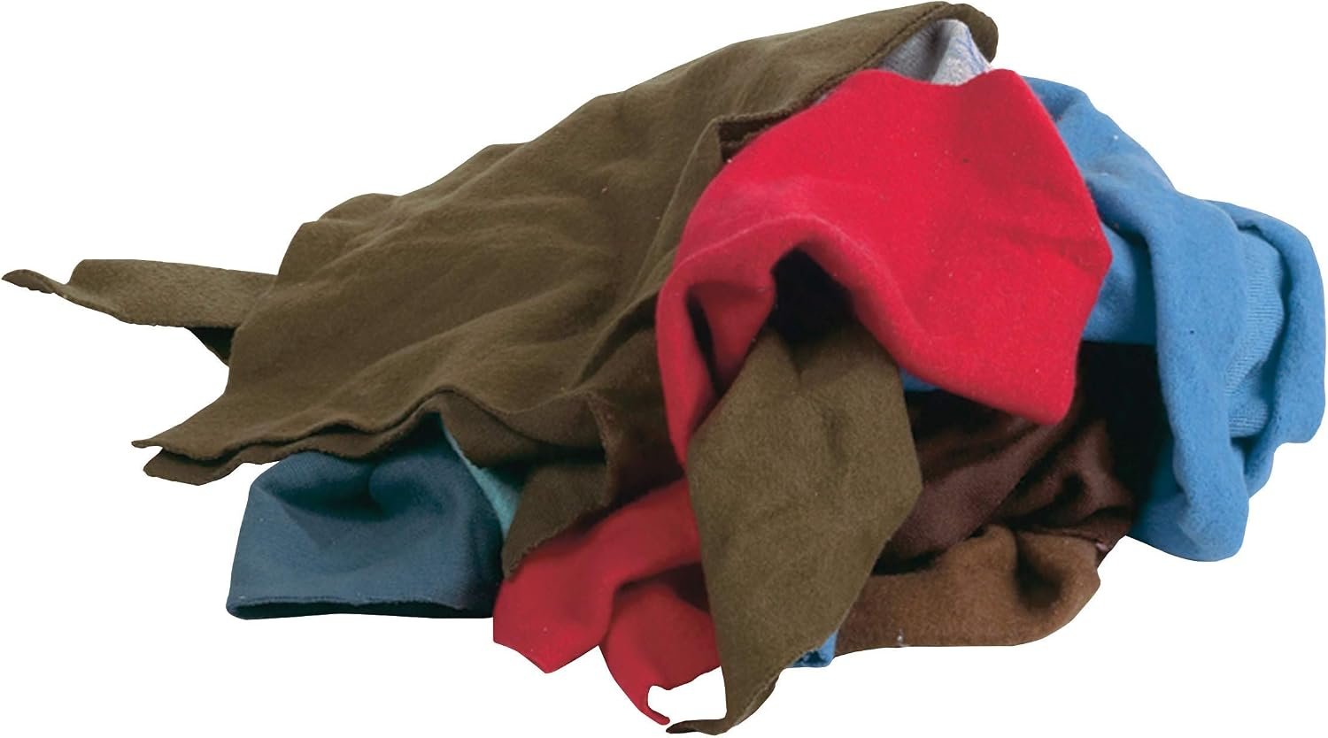 Carrand 40071 Bag of Cleaning Rags – 1/2 lb Reusable Assorted Cotton Cloths for Auto Marine Home and Shop Use - Image 2