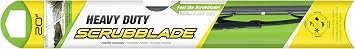 Scrubblade SB2000 20in Wiper Blade – Hybrid Scrubbing Windshield Wiper for Maximum Cleaning Performance