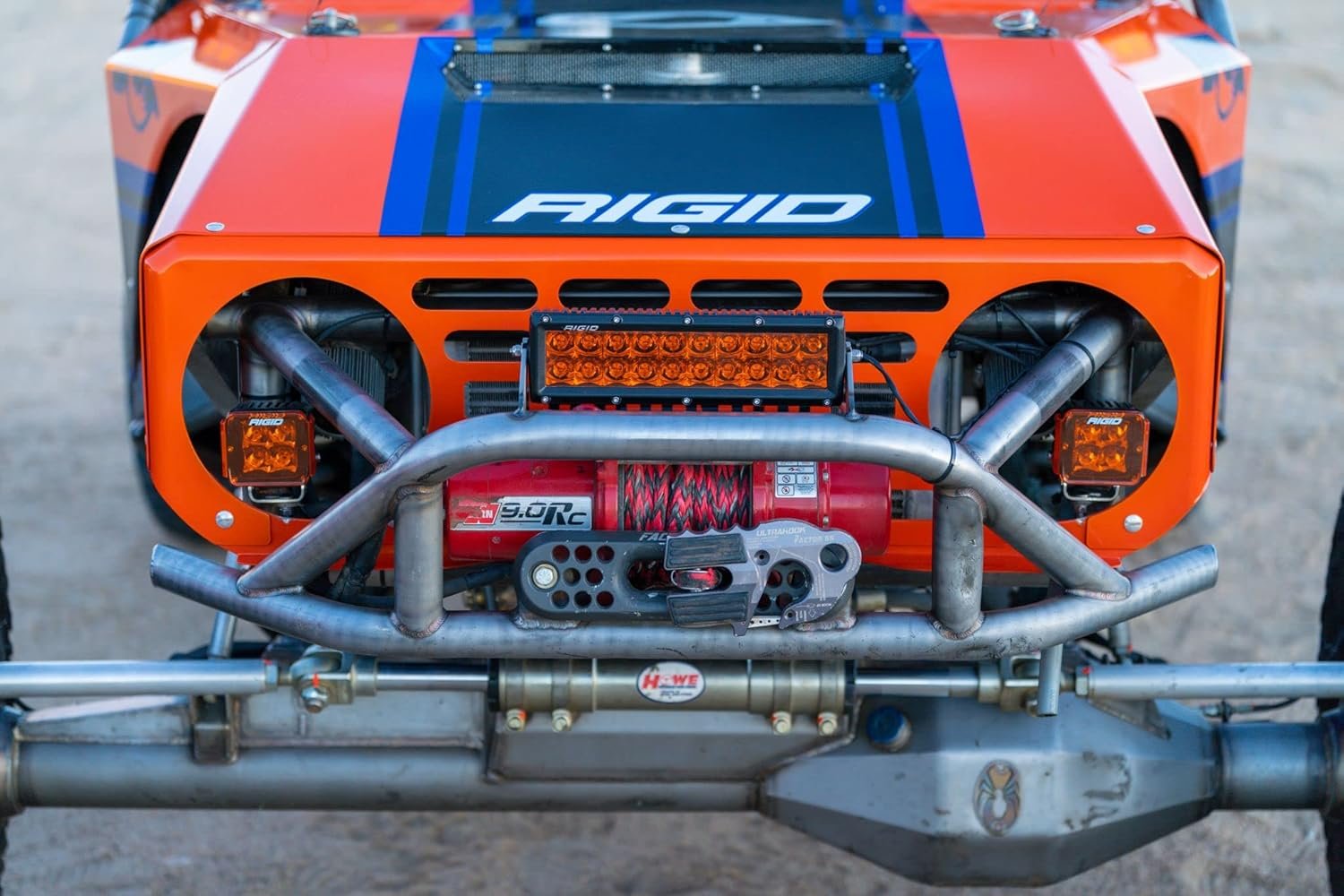 RIGID Industries 201993 D-Series Amber Pro Cover – Snap-On Polycarbonate Lens Cover for D-Series LED Lights - Image 3