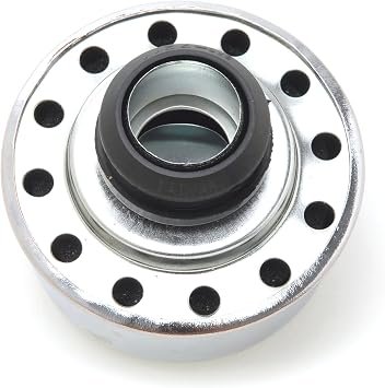 Edelbrock 4405 Chrome Breather with Grommet – Push-In Valve Cover Breather for Performance Engines