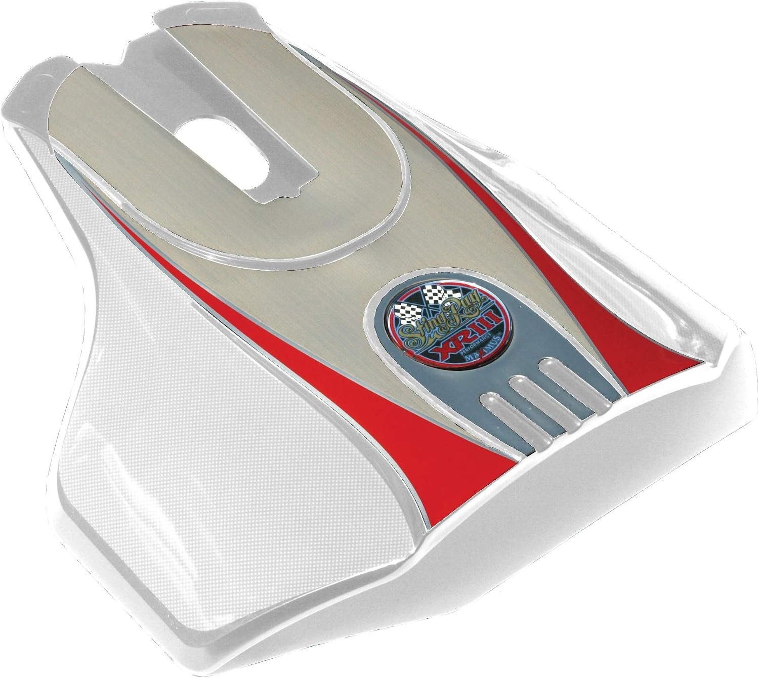 StingRay JRXRIII2 XRIII JR Hydrofoil – White Outboard Stabilizer for Faster Planing and Improved Boat Stability