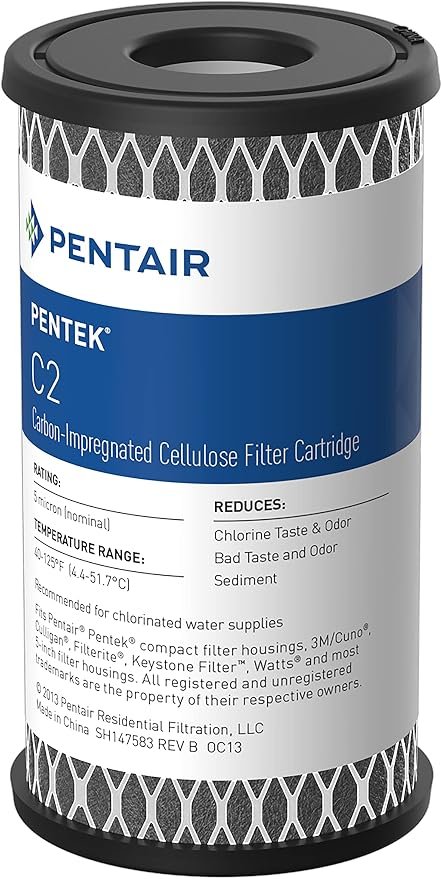 Everpure 155022-43 Replacement Filter Cartridge – Genuine Water Filtration Cartridge for Improved Taste and Contaminant Reduction