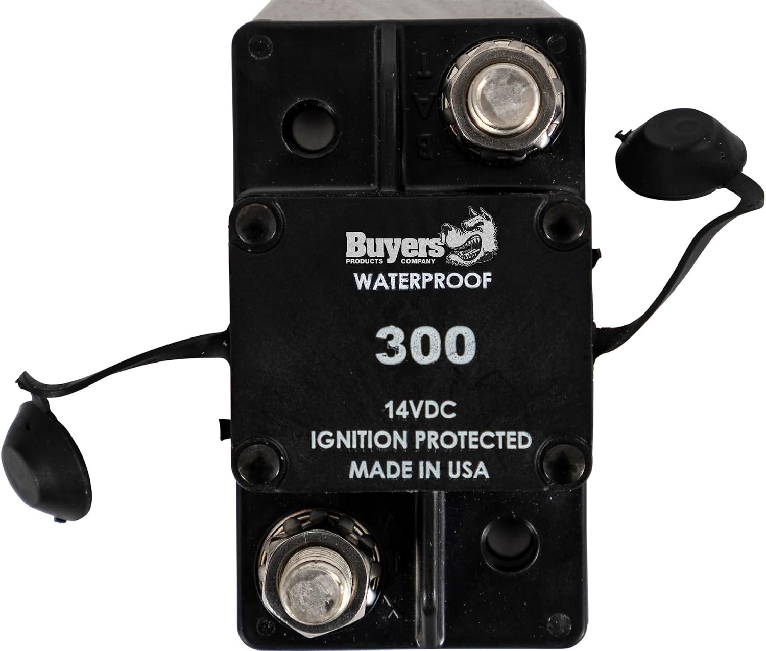 Buyers Products CB300 Auto Reset Circuit Breaker – 300 Amp Waterproof Surface-Mount Protection for Vehicle Accessories - Image 2