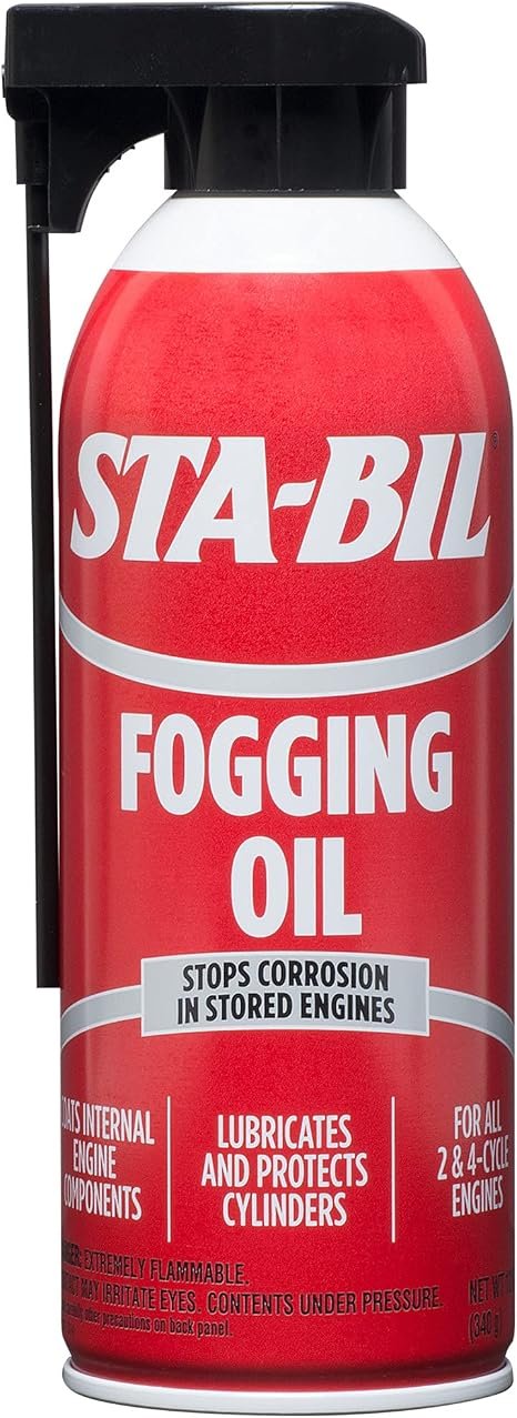 303 Products 22001 Fogging Oil – 12 oz Engine Storage Protection Spray for Marine and Small Engines