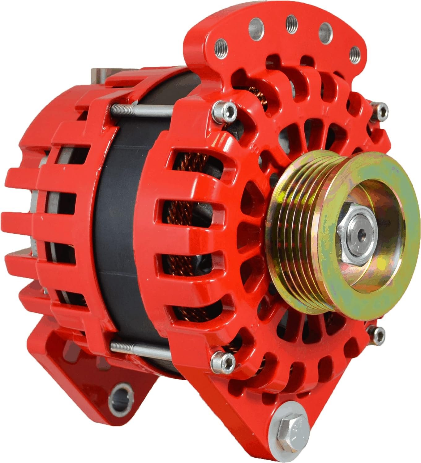 Balmar XT-DF-170-K6 XT Series Alternator – 170A 12V Output, Dual-Foot 3.15in Saddle Mount, K6 Pulley