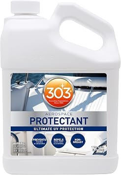 303 Products 30370 Marine Aerospace Protectant – 128 oz UV Protectant for Vinyl, Fiberglass and Boat Surfaces