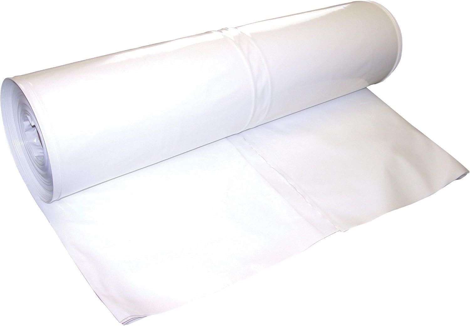 Dr. Shrink DS147128W 14ft x 128ft 7 Mil White Shrink Wrap Film – UV Resistant Marine Storage Protection Material