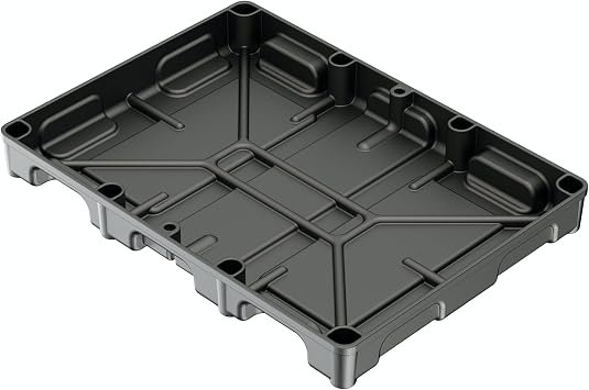 NOCO BT24 Group 24 Battery Tray with Hold-Down Strap – Heavy-Duty UV-Resistant Battery Mount for Marine, RV, and Utility Applications