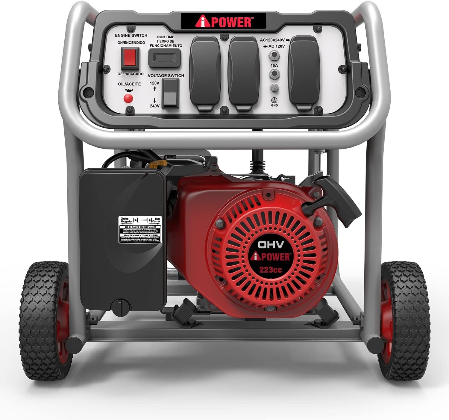 Sportsman SUA4500 Portable Gasoline Generator – 4500 Starting Watts and 3500 Running Watts with Recoil Start - Image 4