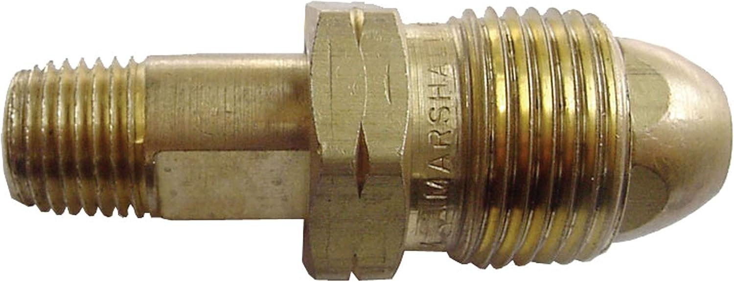 AP Products ME1690P Excess Flow POL Connector – 7/8in POL LP Gas Fitting with Integrated Safety Shutoff