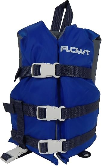 Flowt 402022CLD Multi-Purpose Life Vest – Red Child Flotation Vest for Boating and Water Recreation