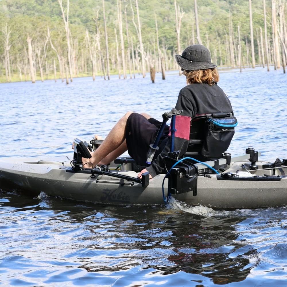 RAILBLAZA 4409111 Kayak Motor Mount Bracket – Adjustable Transom Mount for Electric Trolling Motors - Image 2
