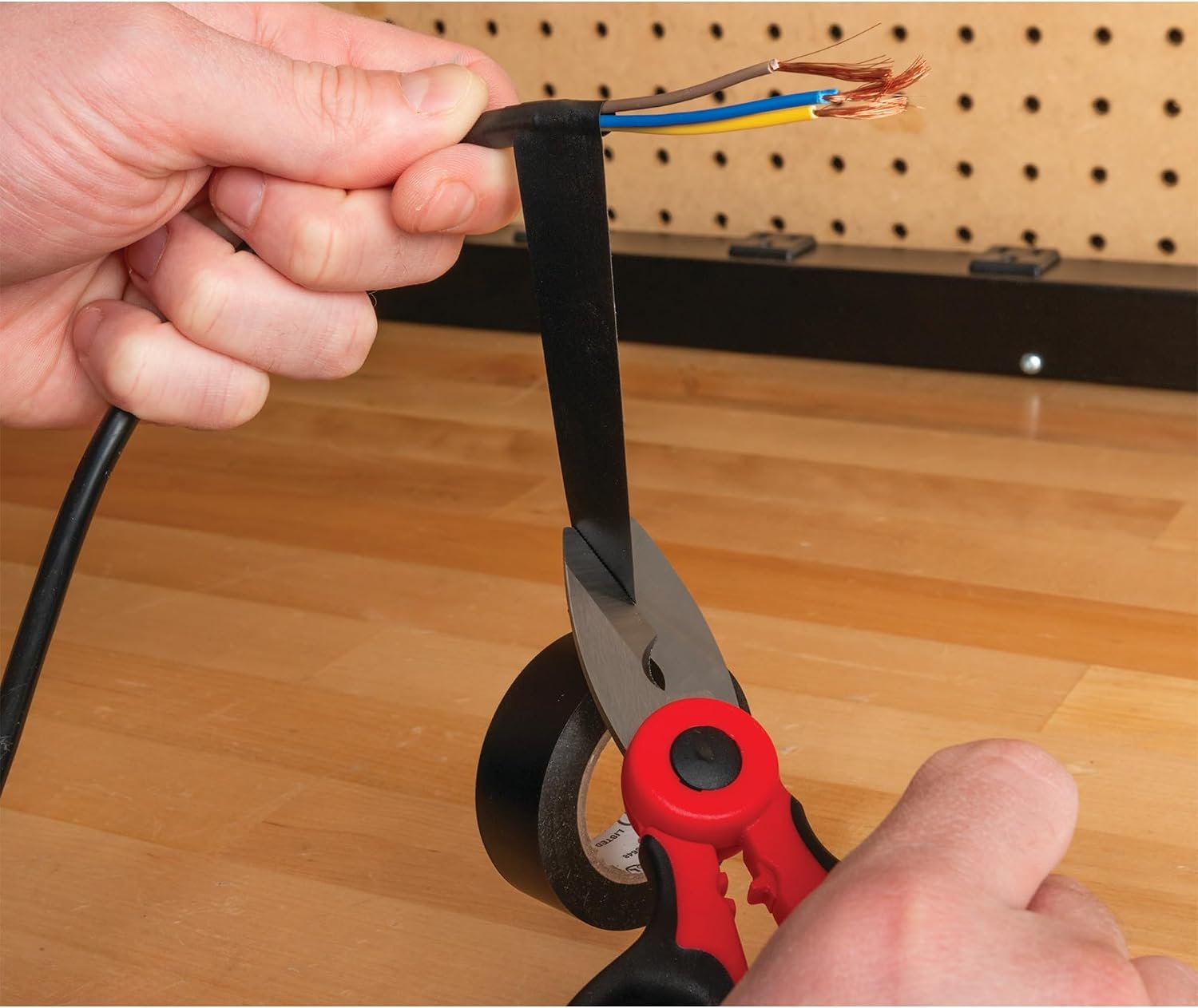 Performance Tool W502 Electrical Tape – Insulating Electrical Repair Tape with Flexible PVC Construction for Wiring Protection - Image 2