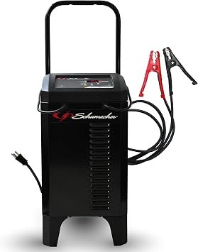 Schumacher SC1353 Automatic Wheel Charger – 200/40/62 Amp Battery Charger and Engine Starter with Automatic Charge Control