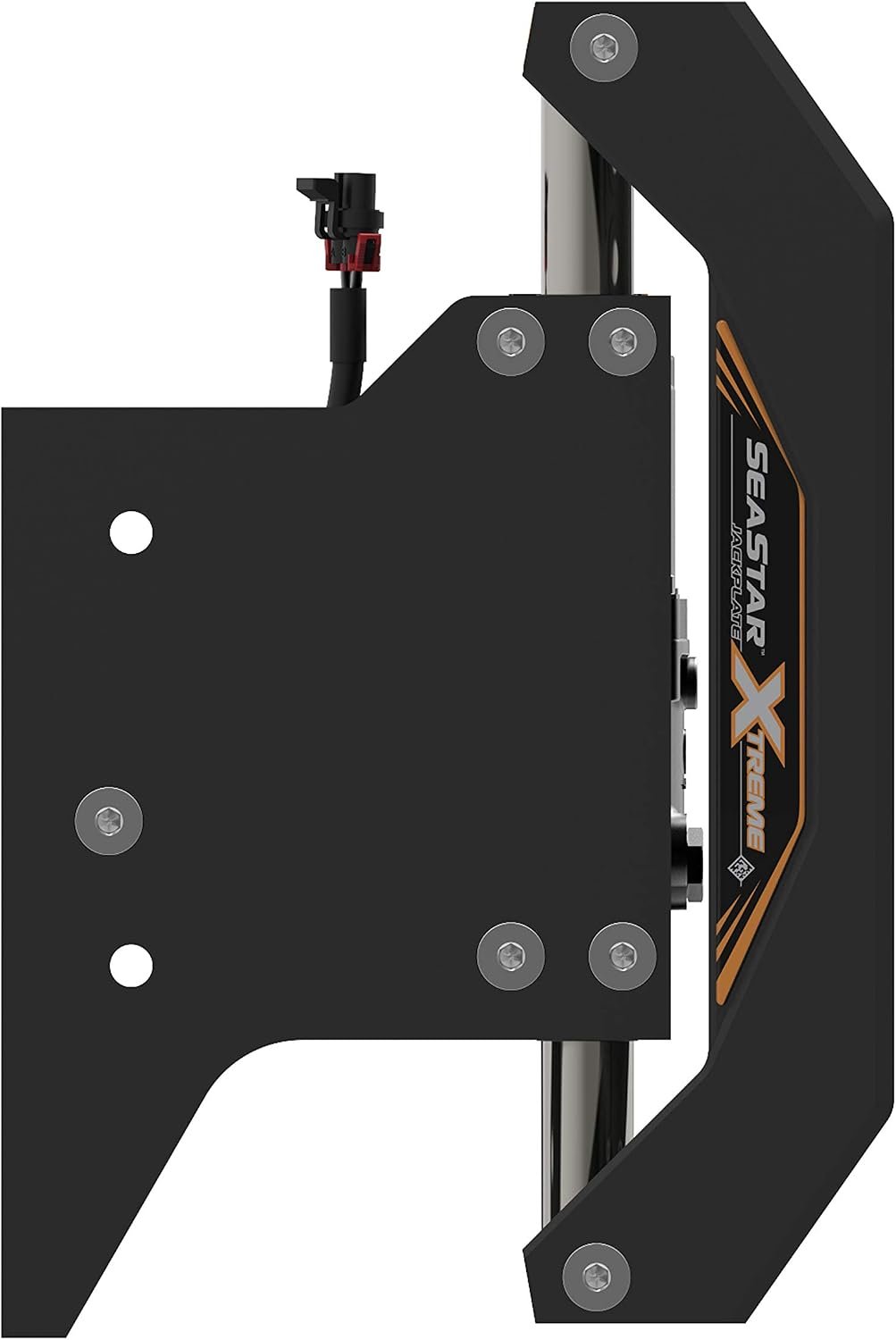 SeaStar JP5100X Xtreme Hydraulic Jack Plate – 10in Setback Adjustable Outboard Lift with Hydraulic Height Control