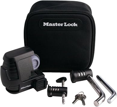 Master Lock 3794DAT Trailer Coupler Lock Set – Keyed Alike Receiver, Coupler & Latch Locks for 1-7/8in to 2-5/16in Trailers
