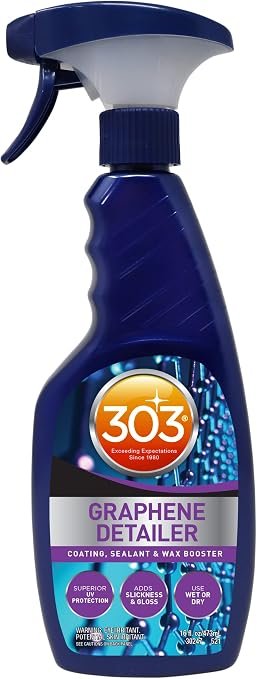 303 Products 30247 Graphene Detailer – 16 oz Spray Detailer with Graphene Oxide Protection and High Gloss Finish