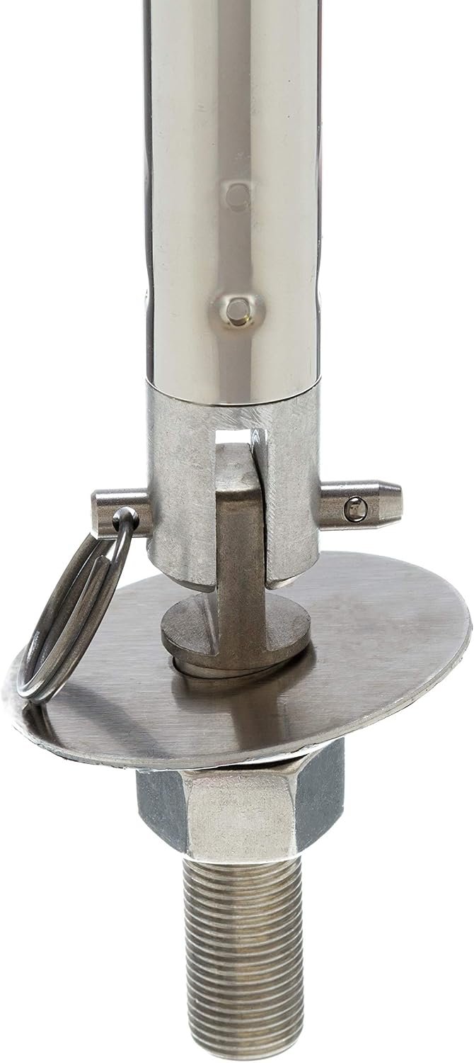 Attwood 903008TS Stainless Steel Bass Boat Ski Tow – Elevated Marine Tow Point with Tow Ring - Image 5