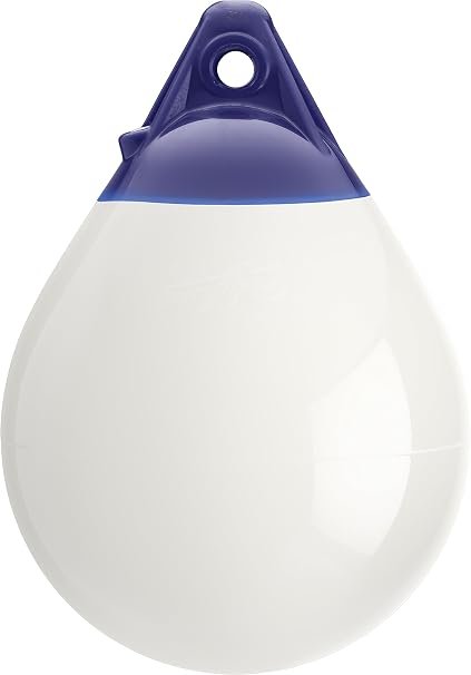 Polyform 96763340 Mooring Buoy – 20.5in Diameter Buoy with 64.4in Circumference for Marine Anchoring Applications