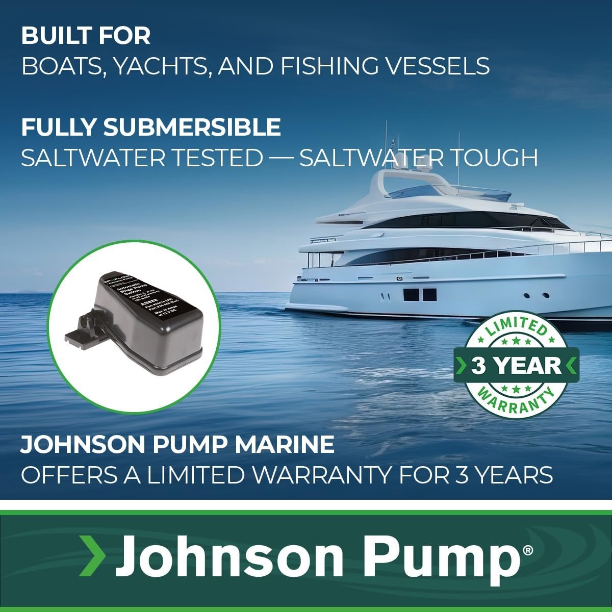 Johnson Pump 26014 Mechanical Float Switch – 15 Amp Automatic Bilge Pump Control Switch - Image 4