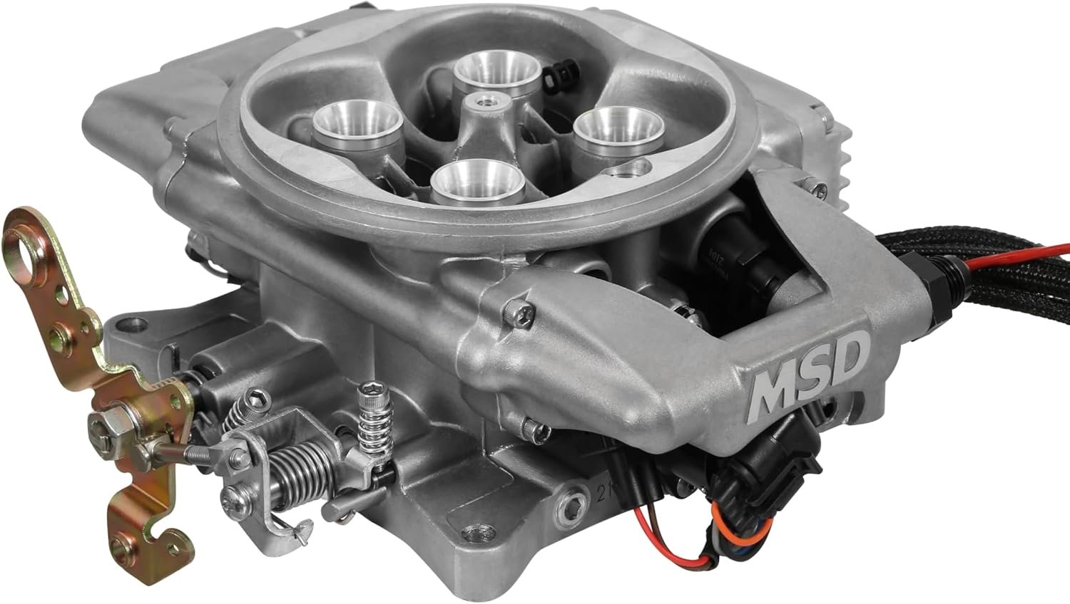 MSD 2900 Atomic EFI Throttle Body Fuel Injection System – Self-Learning EFI Conversion for Carbureted V8 Engines - Image 4