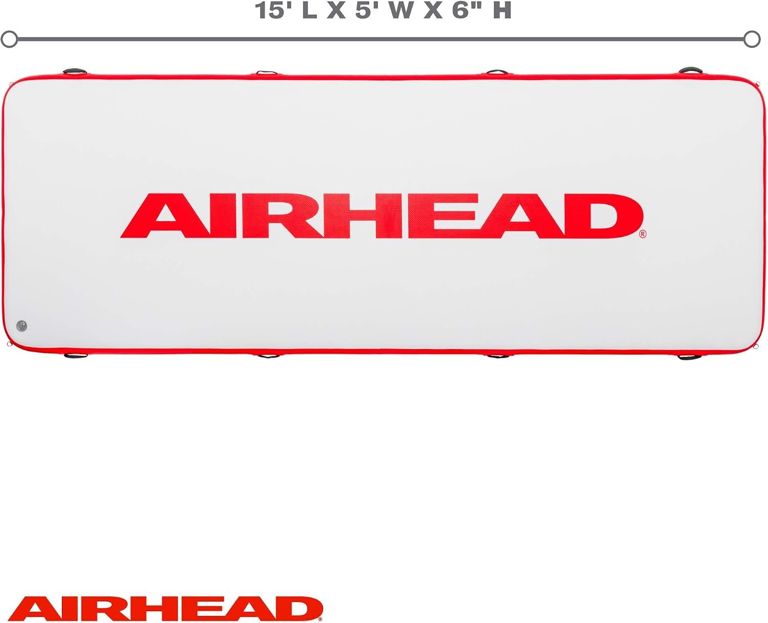 Airhead AHWMA15 Watermat Air – 15ft Inflatable Floating Water Mat with Drop-Stitch Construction and Carry Bag - Image 8