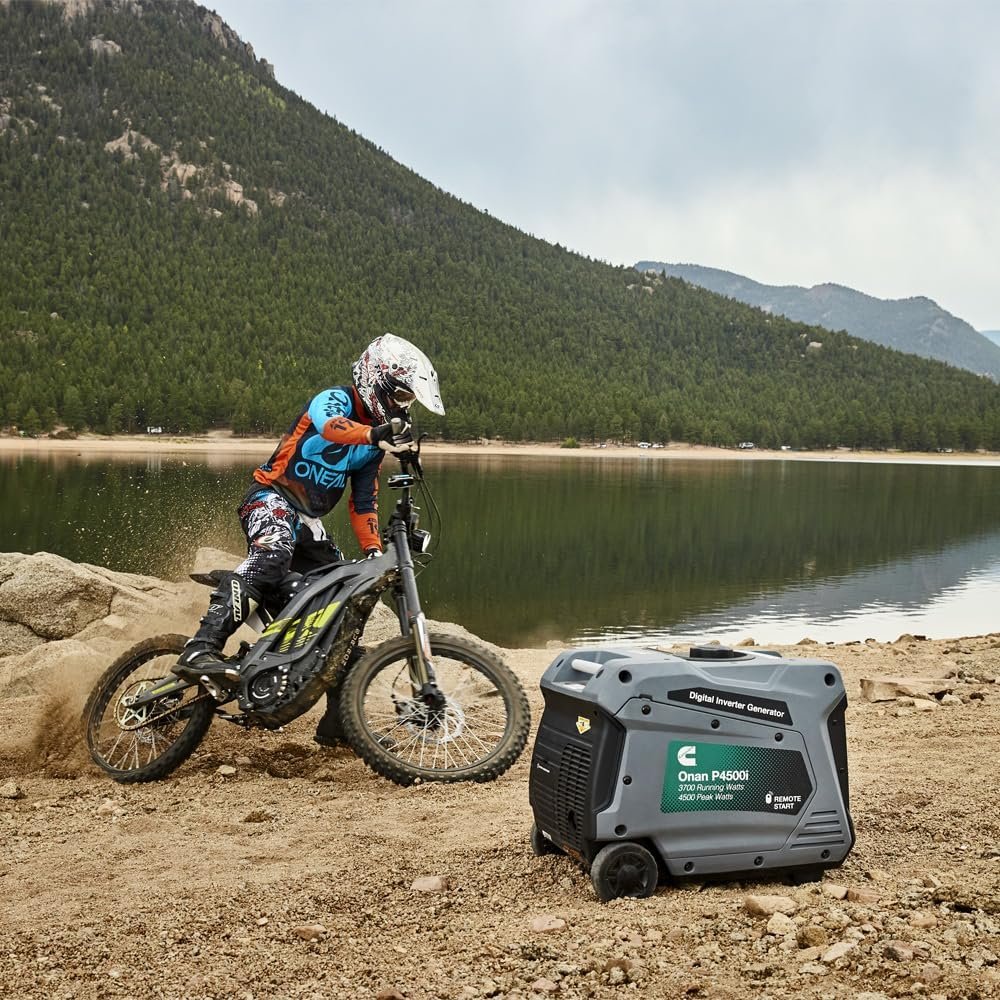 Cummins Onan A068H732 P4500iDF Dual Fuel Inverter Generator – 4500 Peak Watts with RV-Ready Output and Electric Start - Image 5