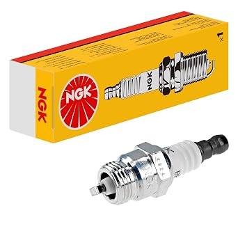 NGK 5950 BPM6F Small Engine Spark Plug – Non-Resistor Design, Tapered Seat and Copper Core Electrode