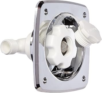 Flojet 01750245A Water Pressure Regulator – Adjustable 10 to 45 PSI Control for RV and Marine Fresh Water Systems