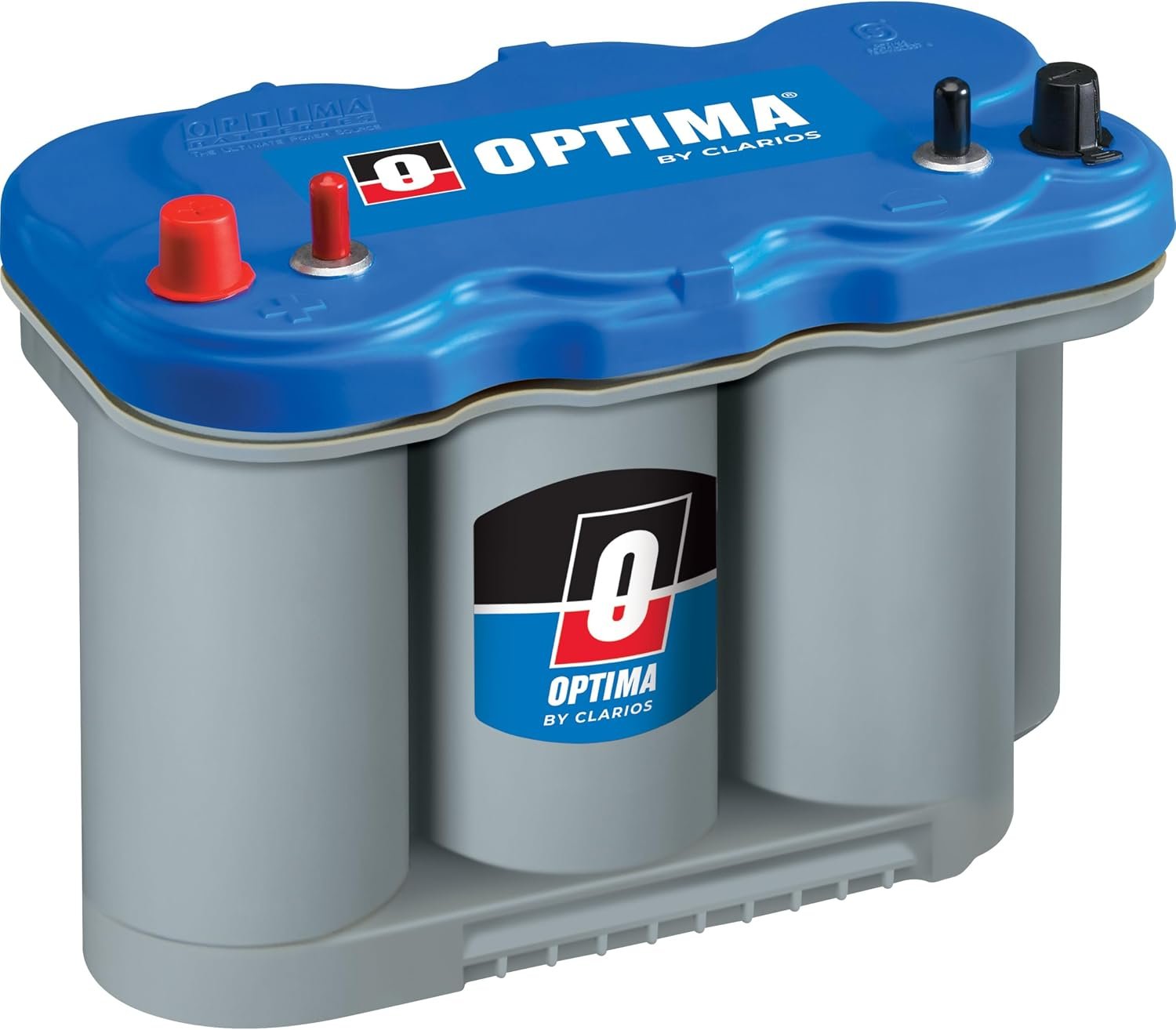 Optima BlueTop D27M Marine Battery 8027-027 – Group 27 AGM Deep Cycle Starting Battery with Dual-Purpose Design