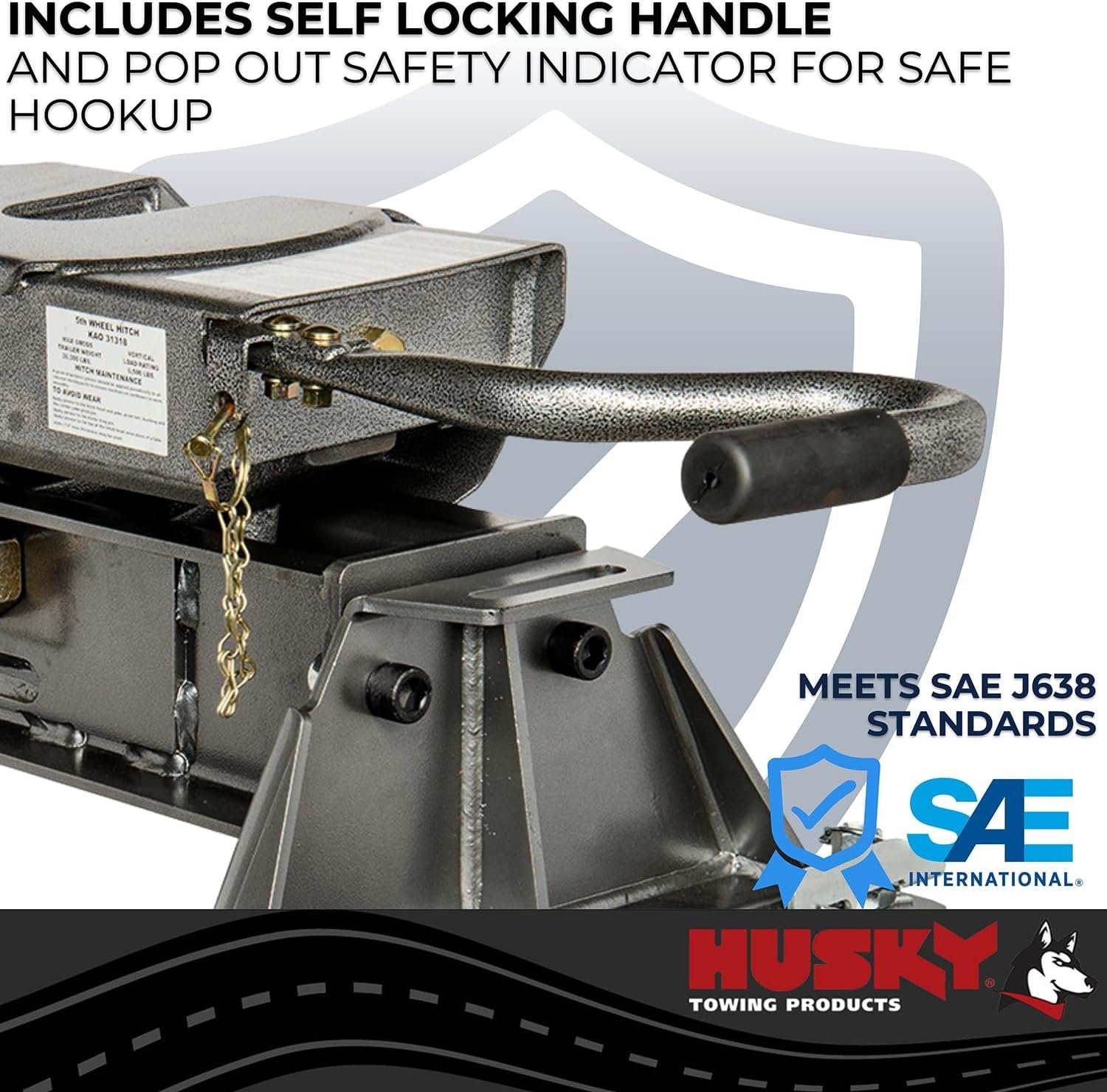 Husky Towing 33153K OEM GM 26K Fifth Wheel Hitch Kit – 26000 lb GTW Capacity, Factory Prep Package Compatible - Image 8