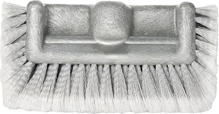 Carrand 93111 Quad Head Wash Brush – 10in Vehicle Cleaning Head with Four-Sided Bristle Coverage and Pole Compatibility