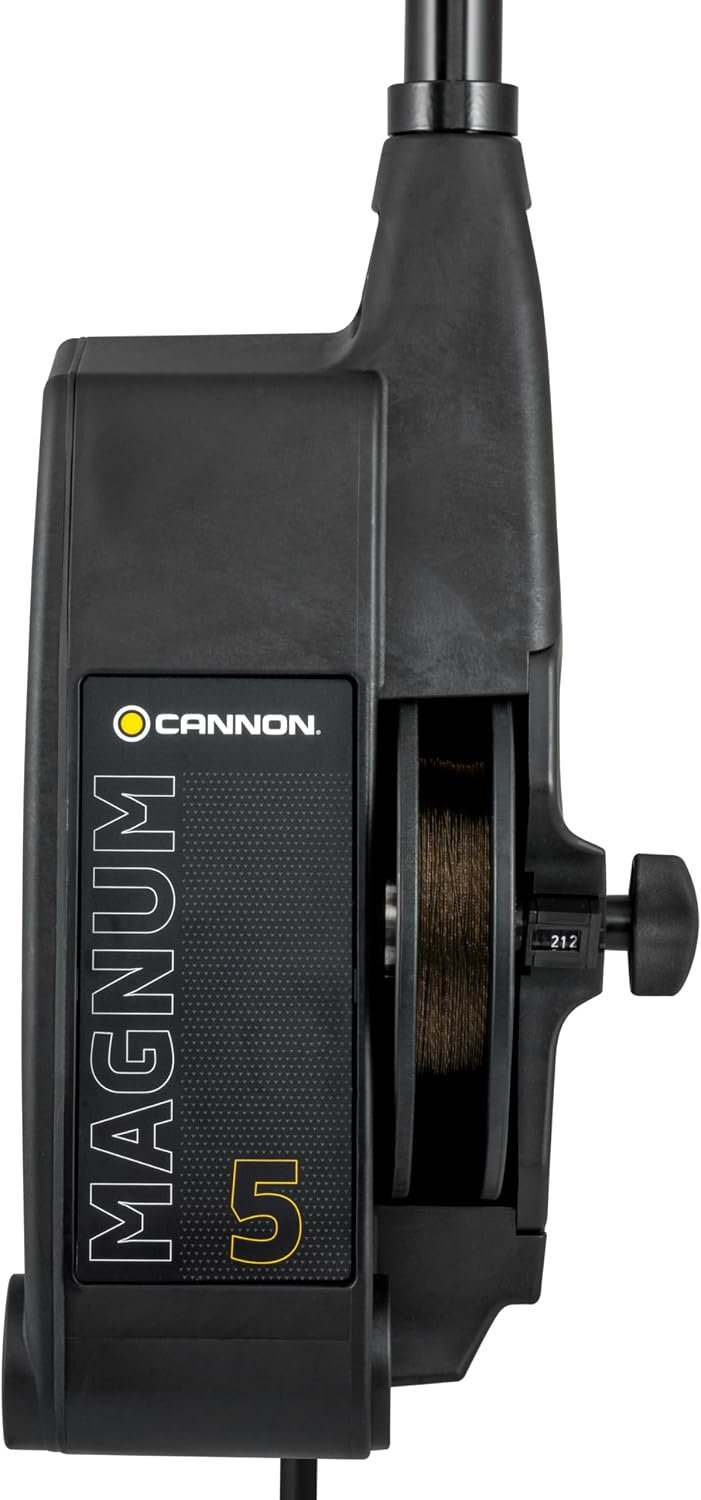 Cannon Magnum 5 ST 1902300 Electric Downrigger – 24in Fixed Boom with Stainless Cable and Auto Stop - Image 6