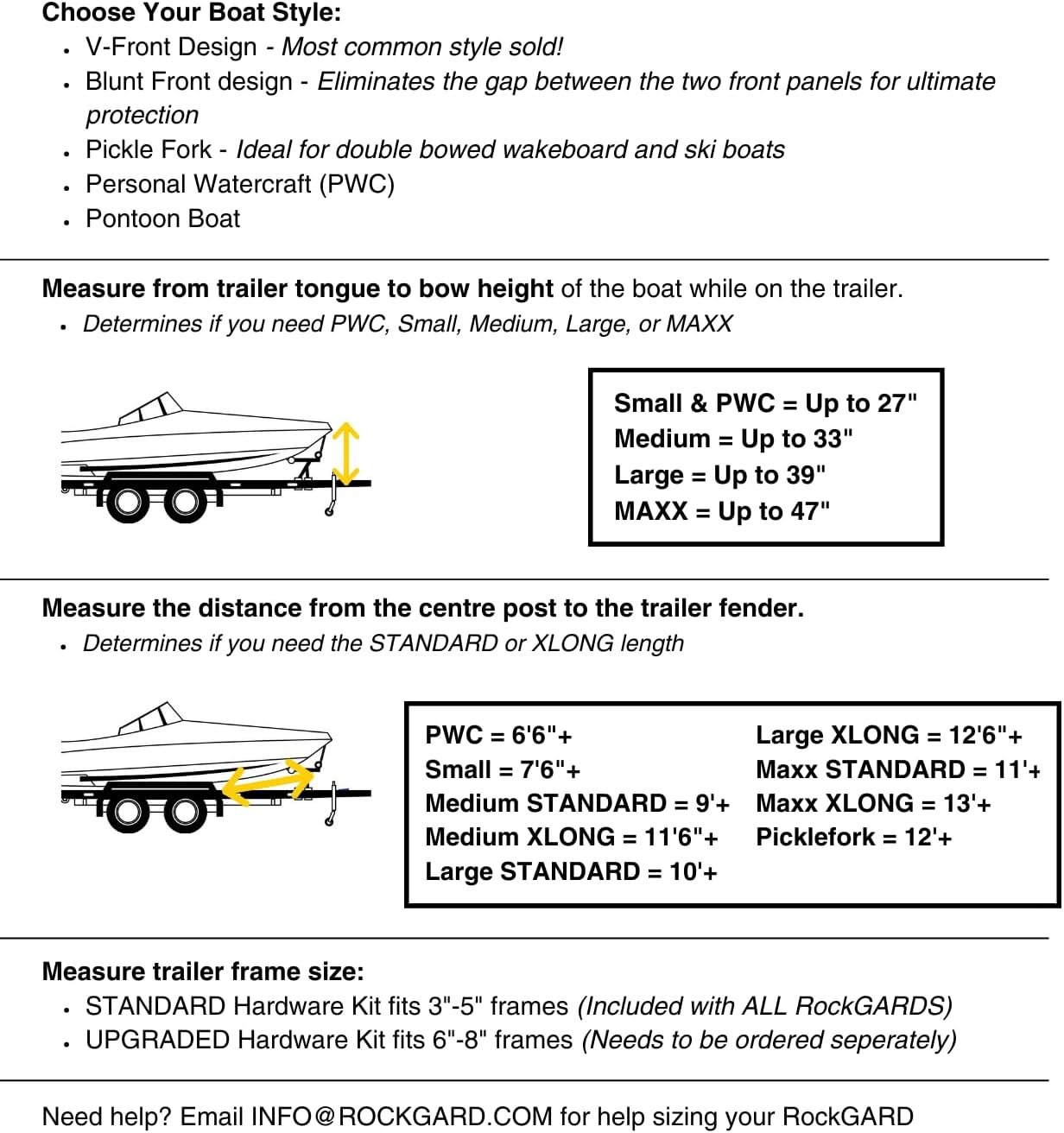 RockGard 748666 Pontoon RockGard Shield – Trailer-Mounted Debris Protection System for Pontoon Boats - Image 4