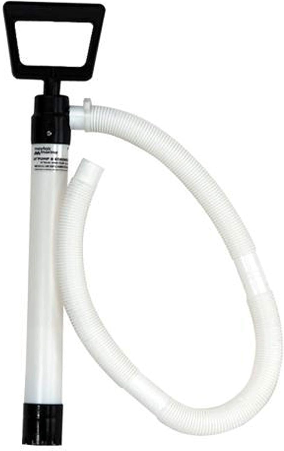 Johnson Pump 20195-1W Hand Pump – 18 in Manual Transfer Pump with 8 Strokes Per Gallon Capacity