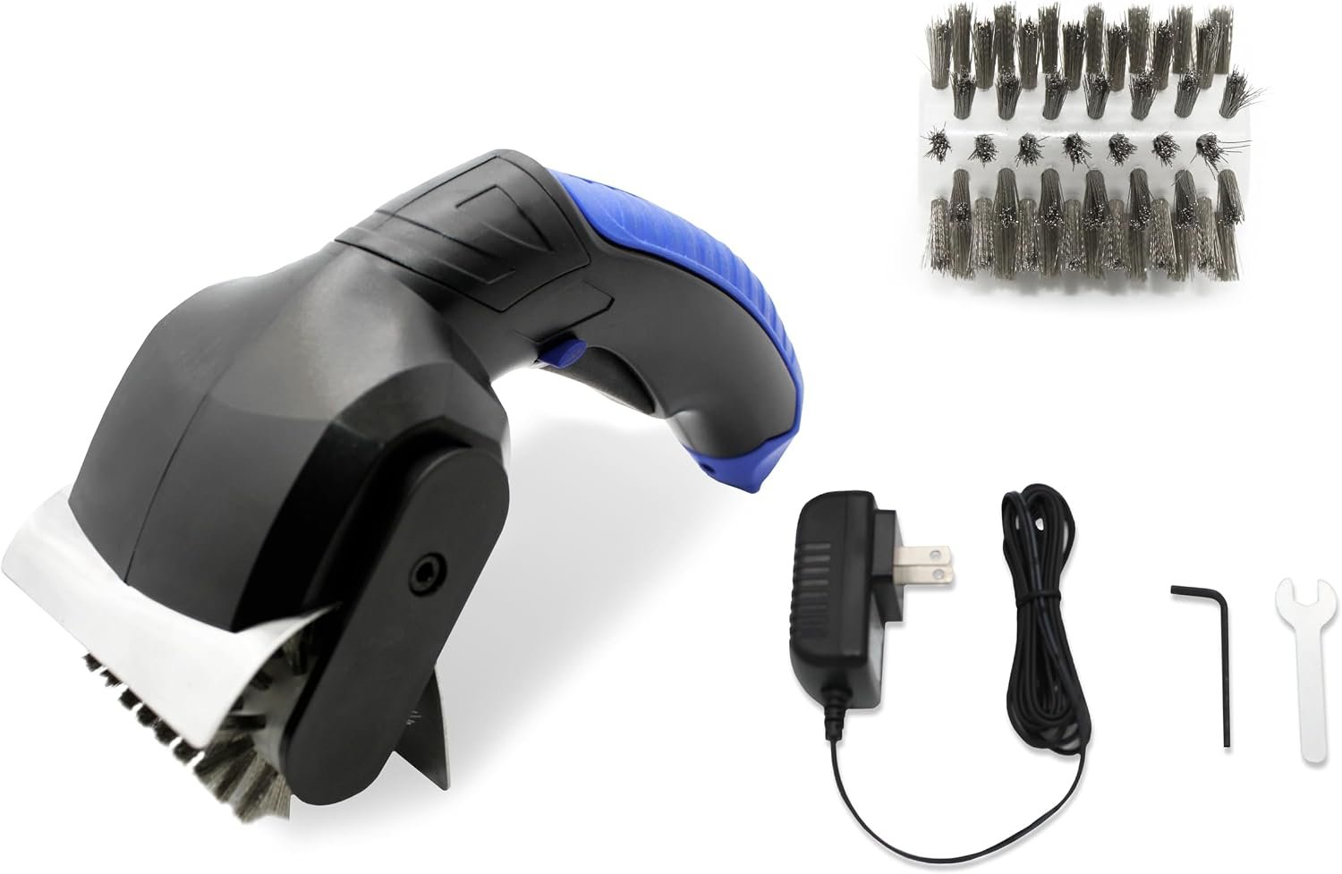 Flame King YSNRGB2 Rechargeable Electric Grill Brush – Cordless Motorized Grill Cleaning Tool with Rechargeable Battery - Image 4