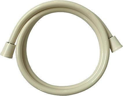 Empire Faucet CRDUHS60B 60in Vinyl Shower Hose Kit – Biscuit Finish, 1-Function Handheld Head with Mounting Bracket