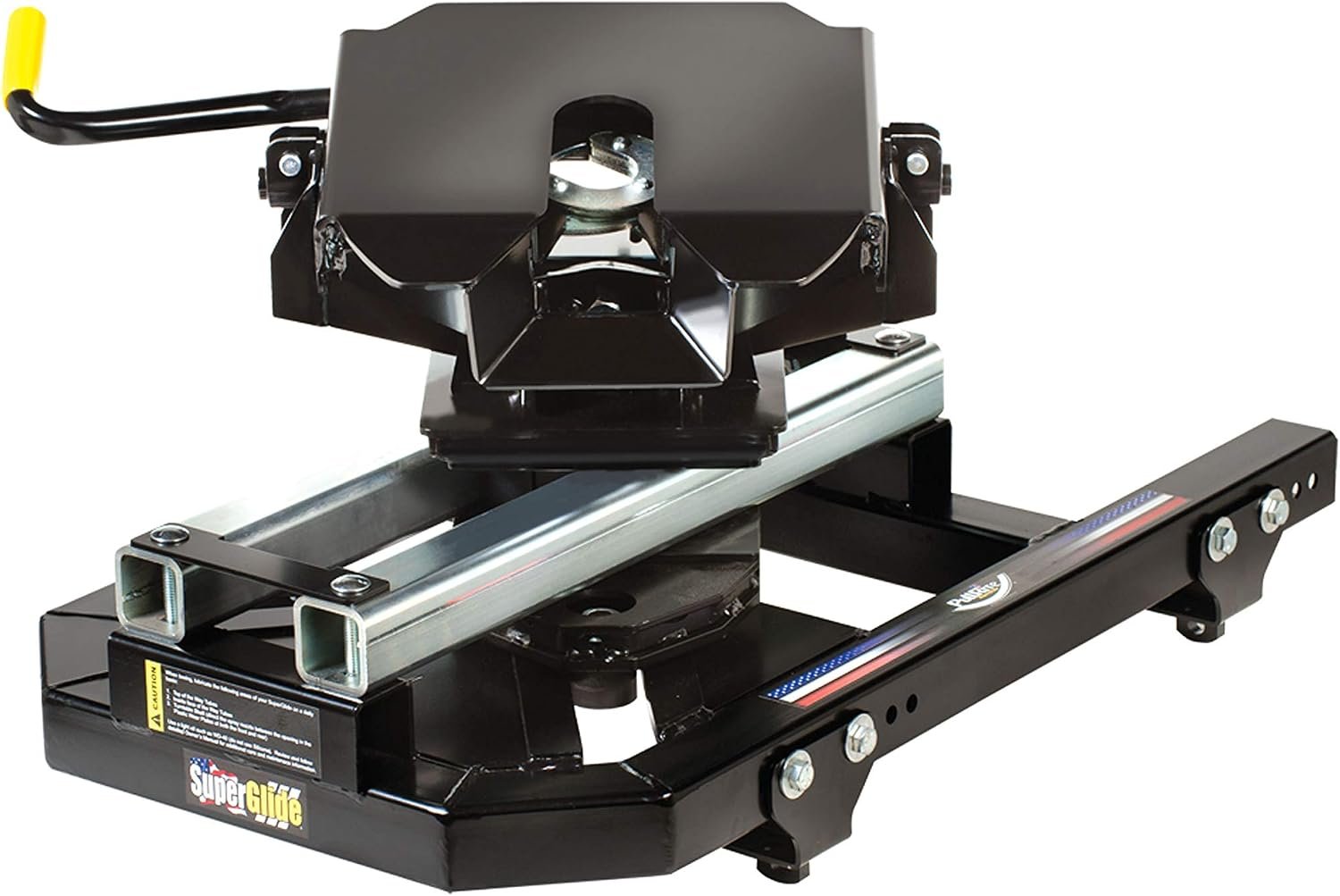 PullRite 2900 SuperGlide Fifth-Wheel Hitch – 18,000 lb Capacity Automatic Sliding Hitch System