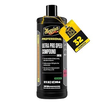 Meguiar’s M11032 Ultra Pro Speed Compound – 32 oz Professional Cutting Compound for Defect and Scratch Removal